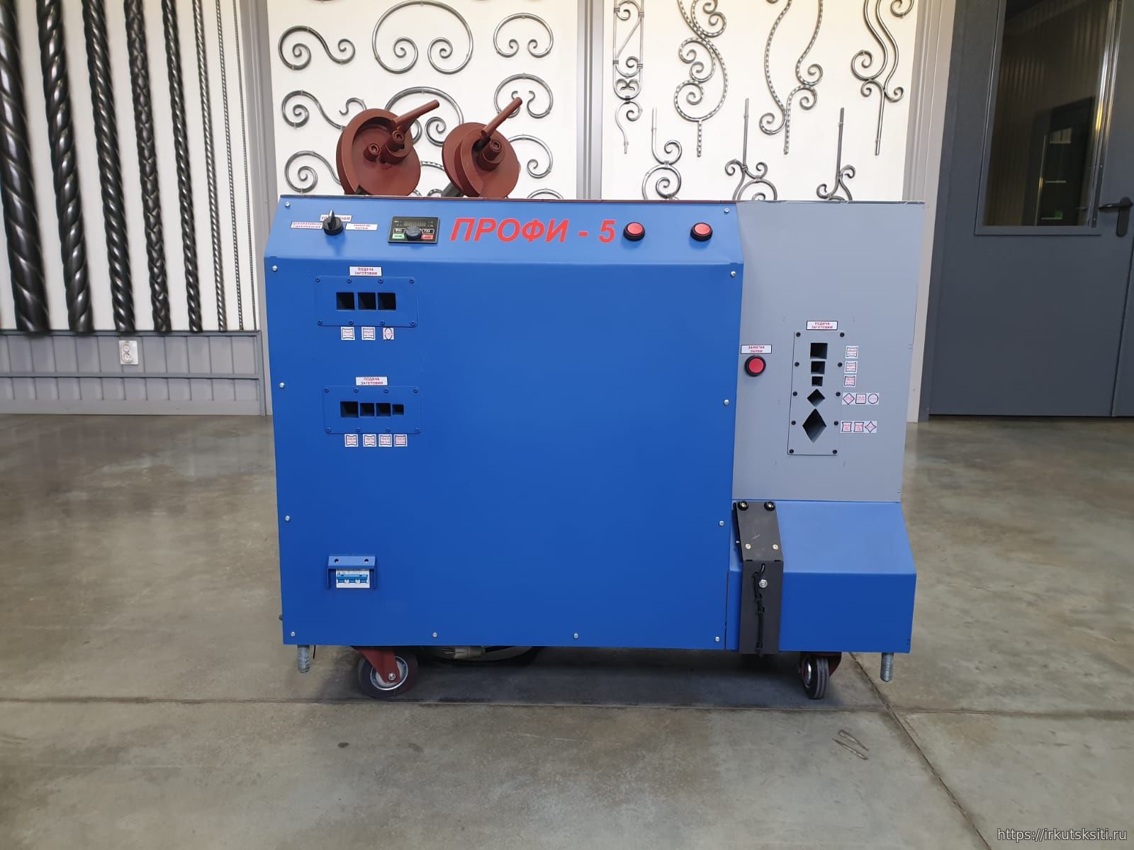 «ПРОФИ-5» — станок с большим набором операций холодной ковки для изготовления элементов ху...